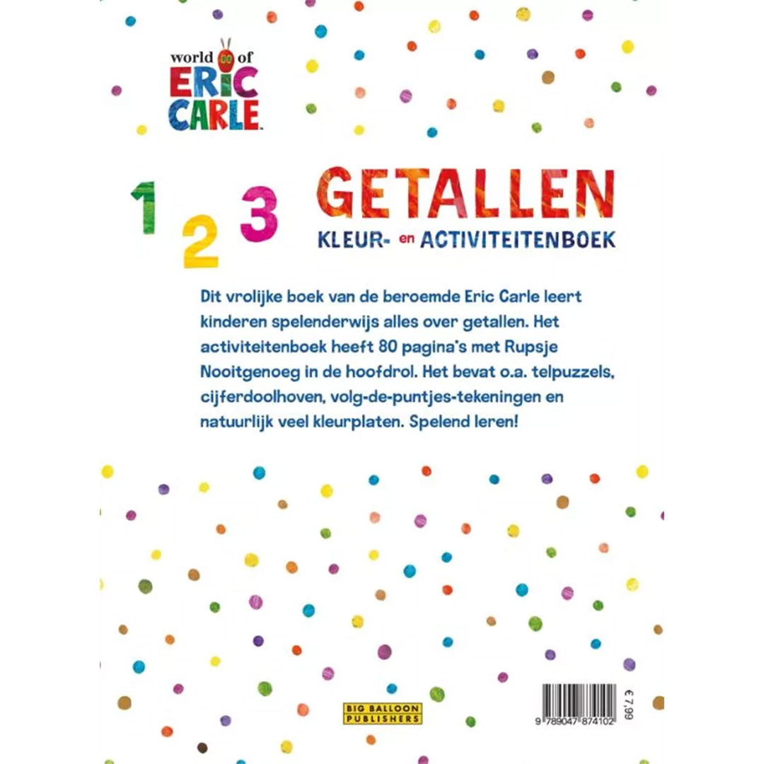 uitgeverij big balloon kleur- en activiteitenboek - getallen | 1297410 | 5