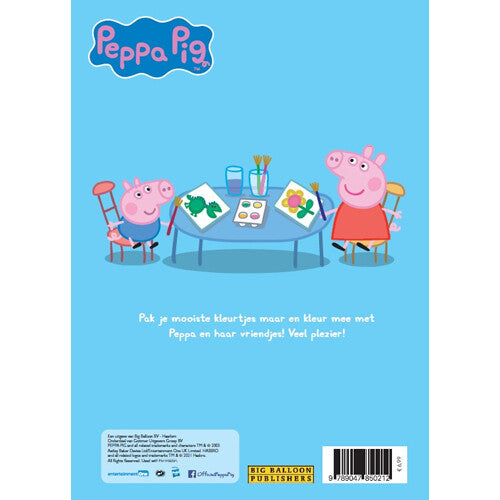 uitgeverij big balloon peppa pig kleuren met peppa | 1295021 | 1