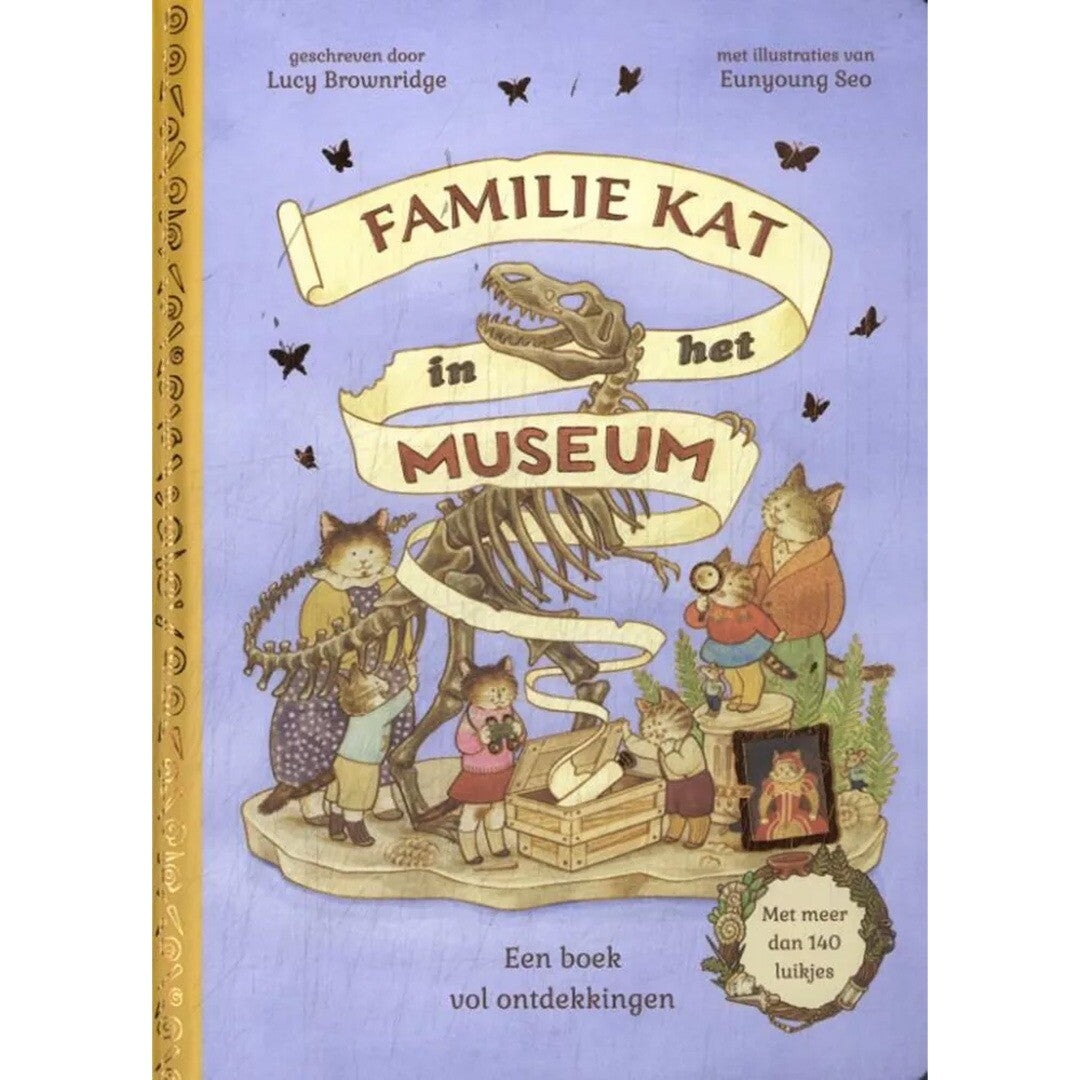 uitgeverij christofoor flapjesboek familie kat in het museum | 16689933 | 0