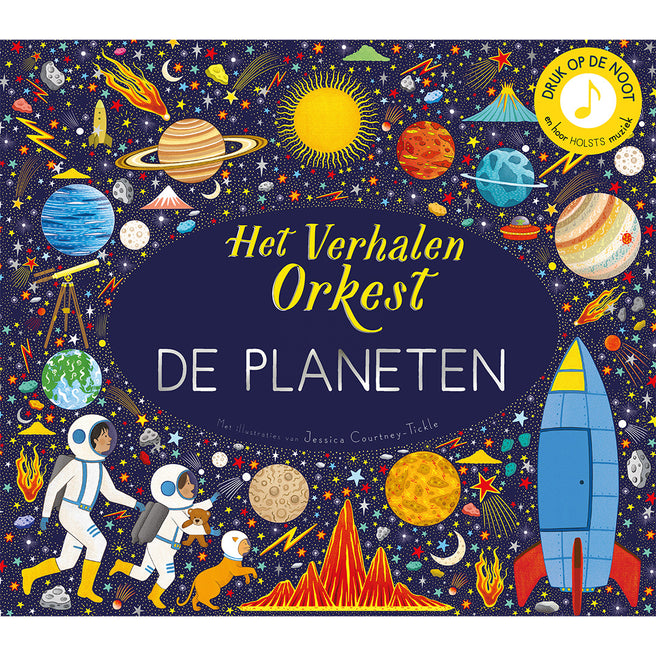 uitgeverij christofoor muziekboek het verhalenorkest - de planeten | 1668983 | 0