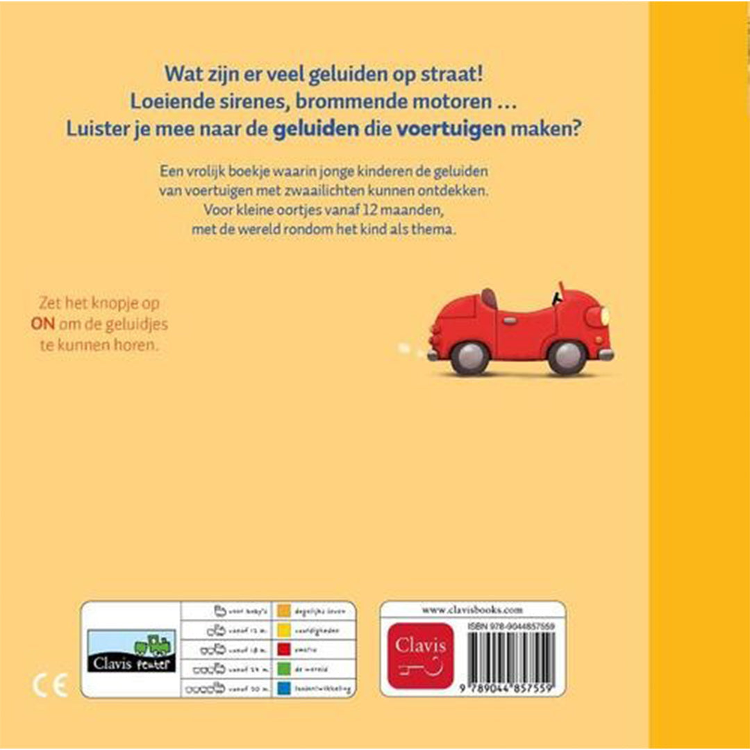 uitgeverij clavis geluidenboek dag brandweerwagen en andere voertuigen | 6