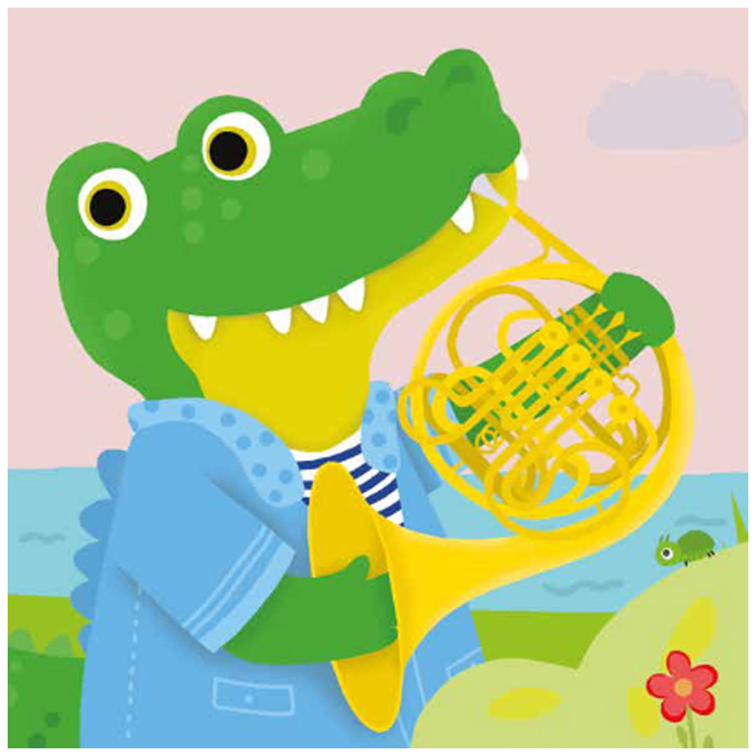 uitgeverij clavis geluidenboek nog meer muziekinstrumenten van dichtbij | 3