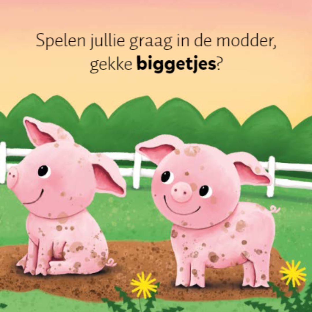 uitgeverij clavis geluidenboekje babydieren | 1445645 | 2