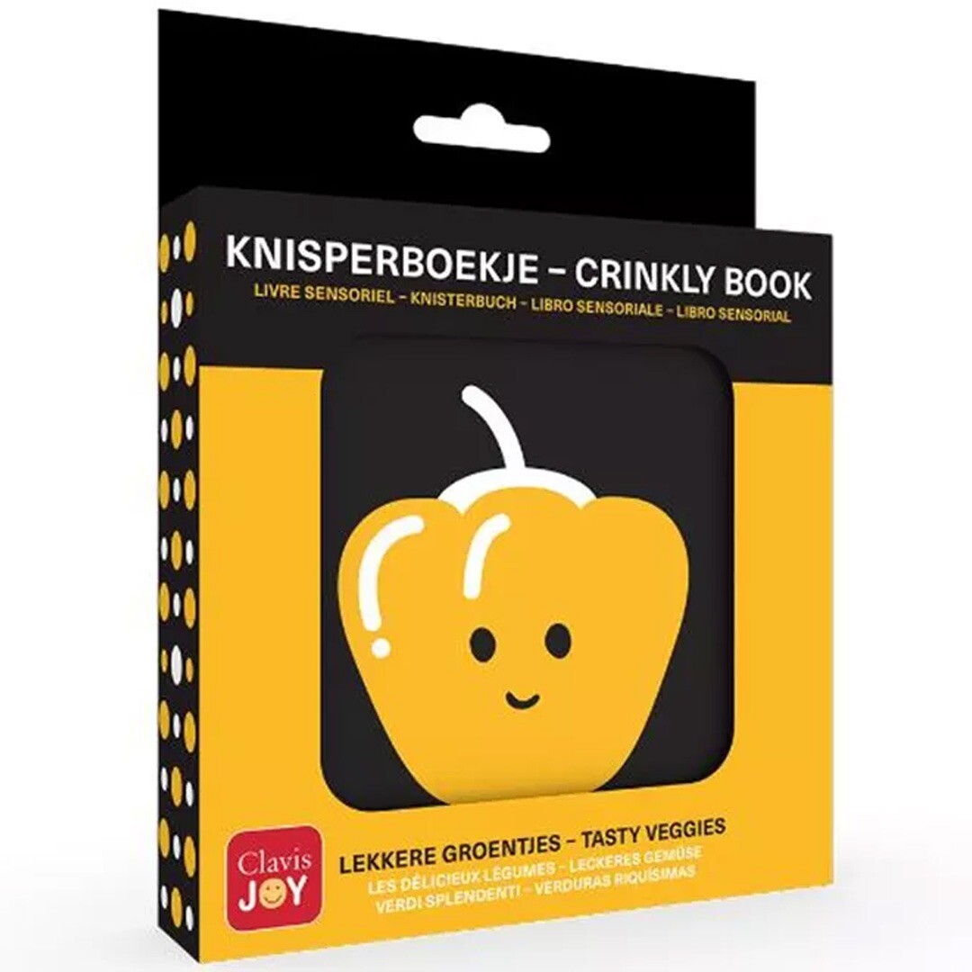 uitgeverij clavis knisperboekje lekkere groentjes | 1445604 | 1