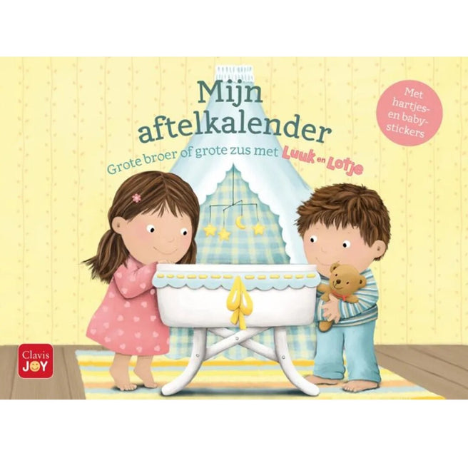 uitgeverij clavis mijn aftelkalender grote broer of grote zus | 1445426 | 0