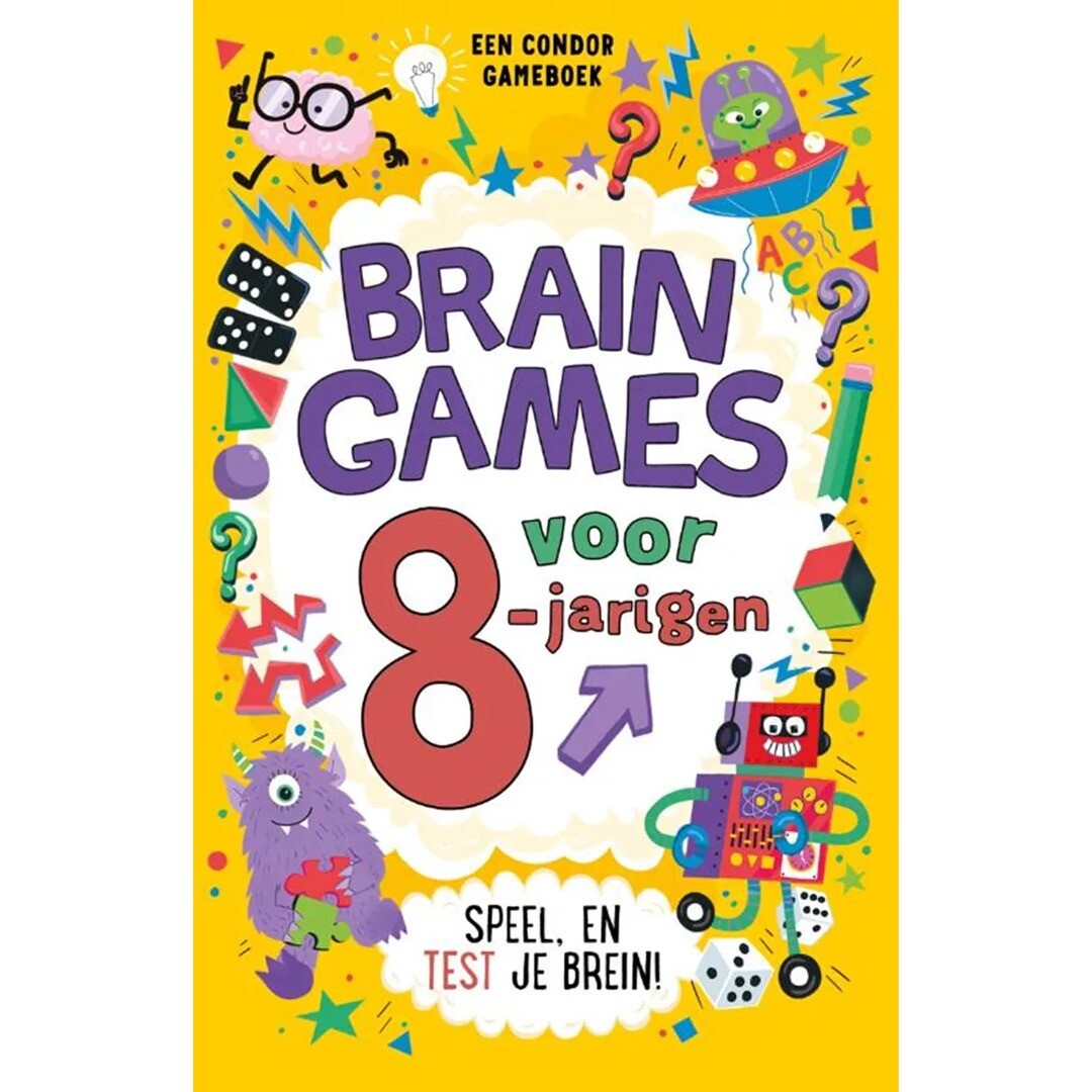 uitgeverij condor braingames voor 8-jarigen | 1615622 | 0