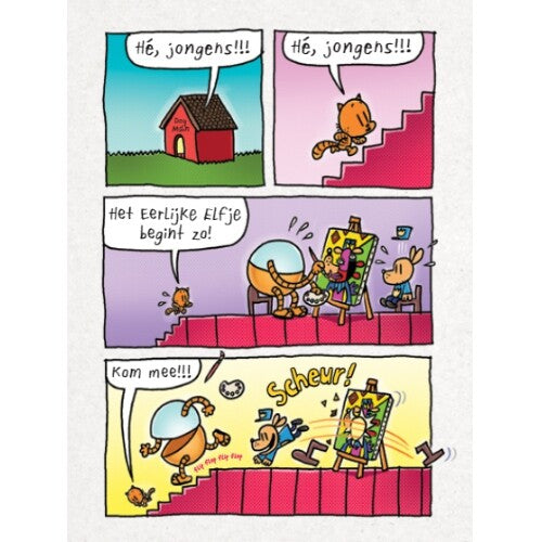 uitgeverij condor dog man ziet ze zwemmen - deel 8 | 1618963 | 3