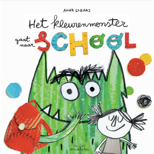 uitgeverij de vier windstreken het kleurenmonster gaat naar school | 1756736 | 0
