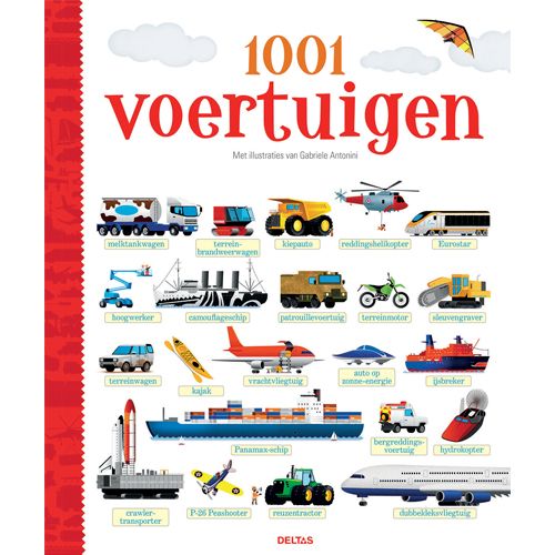 uitgeverij deltas 1001 voertuigen | 0401094 | 0