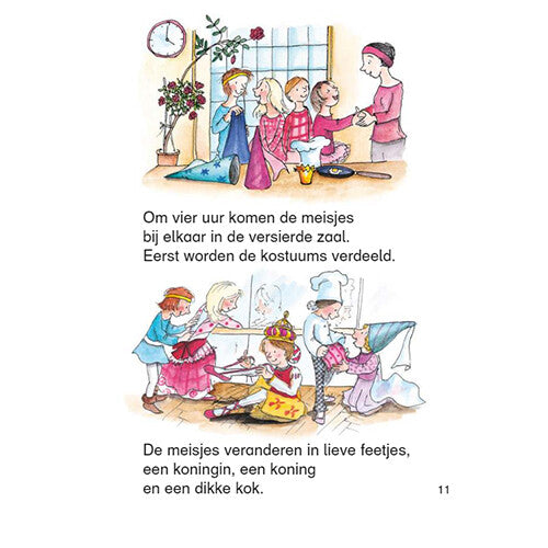 uitgeverij deltas eerste leespret voor meisjes vanaf 6 jaar   | 0340261 | 4