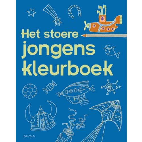 uitgeverij deltas het stoere jongens kleurboek | 0690715 | 0