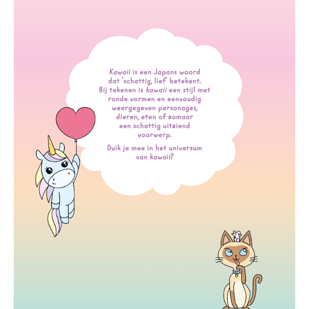 uitgeverij deltas kawaii tekenen stap voor stap | 0363248 | 1