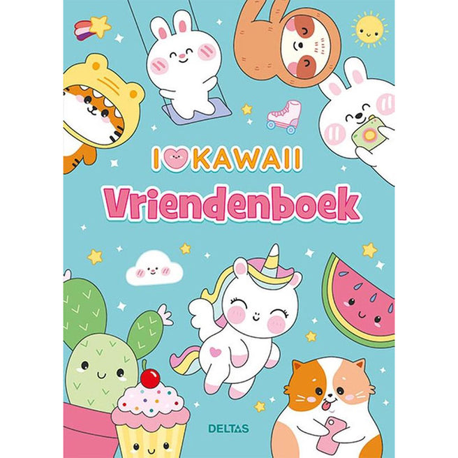 uitgeverij deltas kawaii vriendenboek | 0521059 | 0