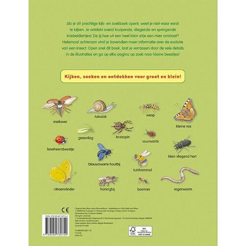 uitgeverij deltas kijk- en zoekboek kriebeldiertjes | 0580696 | 6