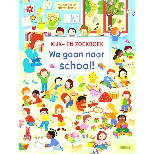 uitgeverij deltas kijk- en zoekboek we gaan naar school!  | 0580683 | 0