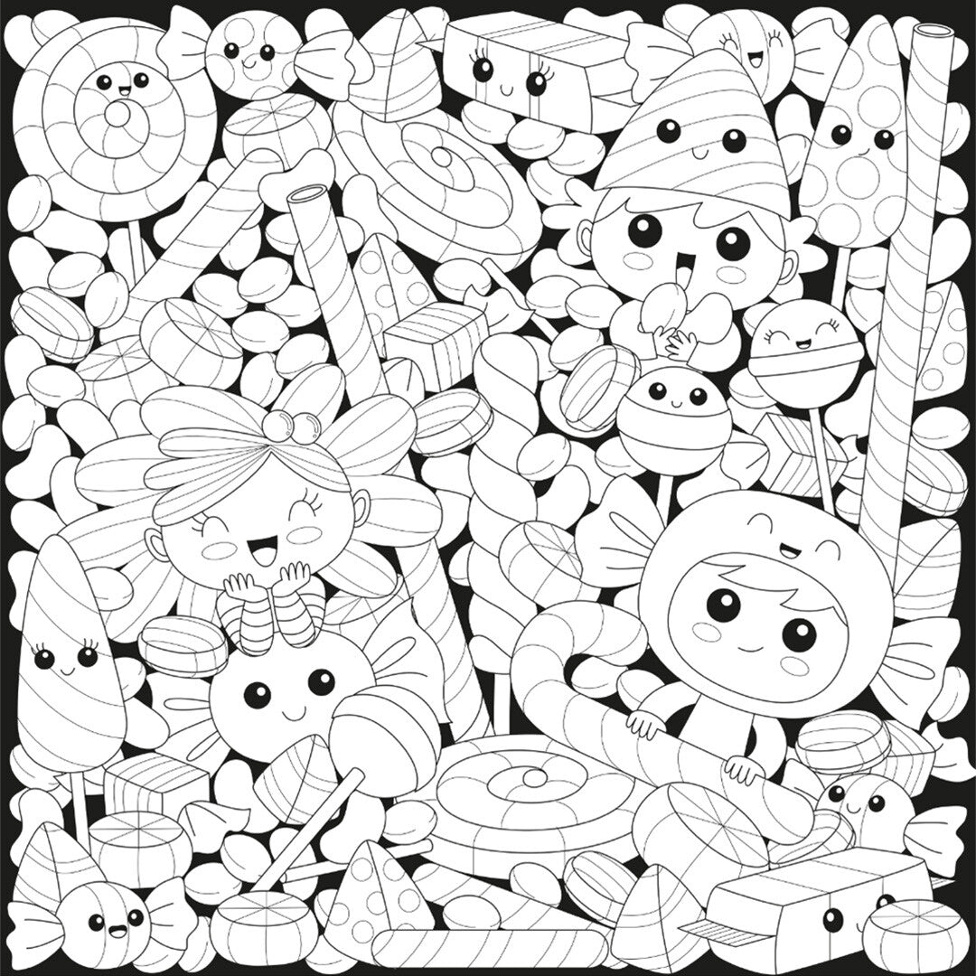 uitgeverij deltas kleurboek kawaii | 0690961 | 3