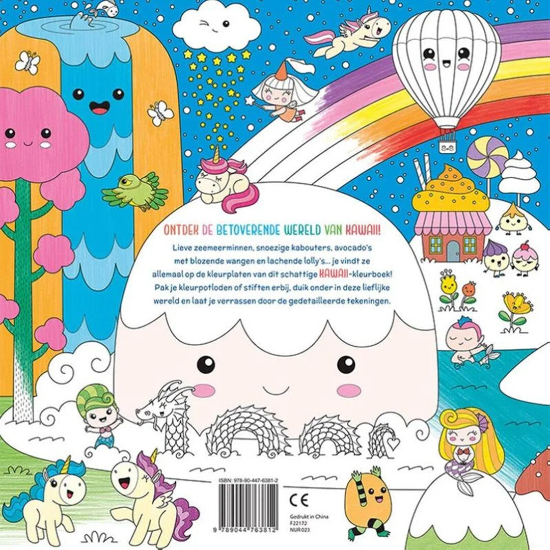 uitgeverij deltas kleurboek kawaii | 0690961 | 5