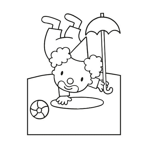 uitgeverij deltas kleurboek super coloring festival - beer | 690912 | 9