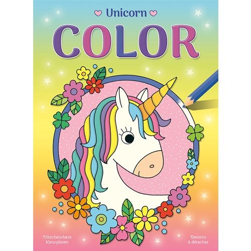 uitgeverij deltas kleurboek unicorn color | 0690986 | 0