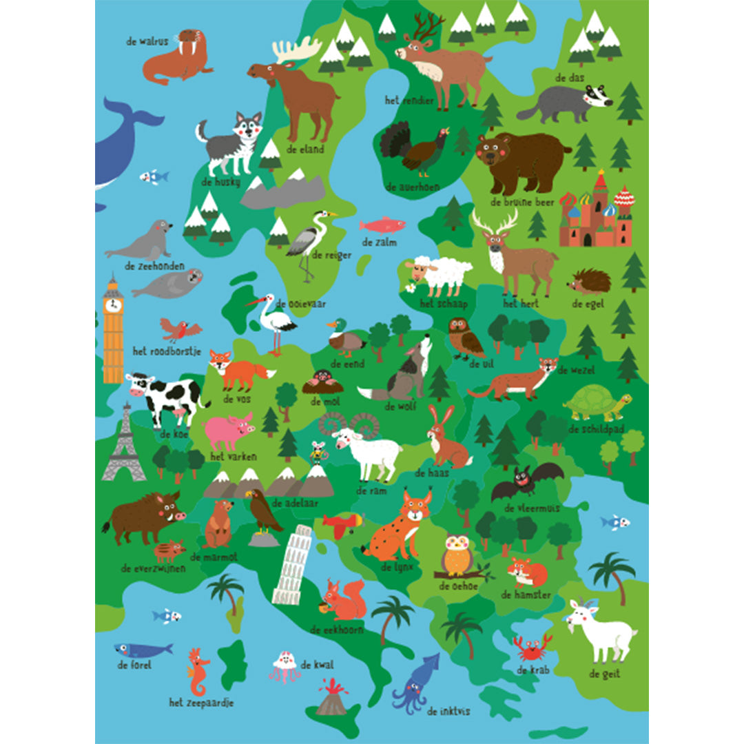 uitgeverij deltas mijn allereerste dierenatlas | 0580693 | 4