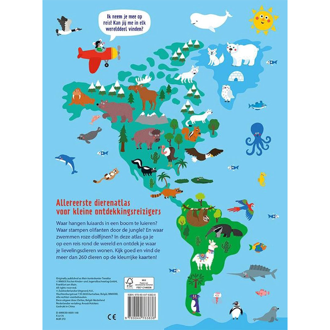 uitgeverij deltas mijn allereerste dierenatlas | 0580693 | 5