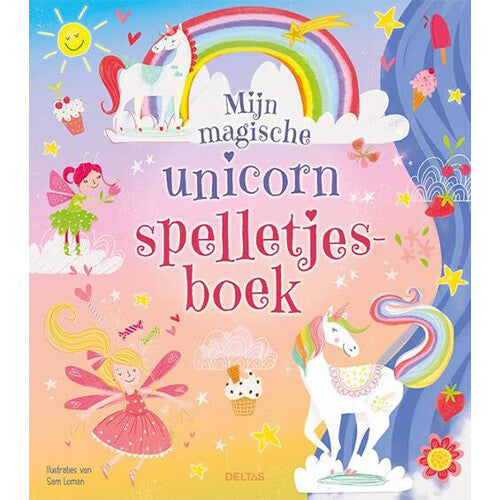 uitgeverij deltas mijn magische unicorn spelletjesboek | 0603058 | 0