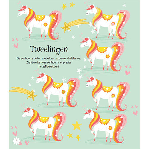 uitgeverij deltas mijn magische unicorn spelletjesboek | 0603058 | 4
