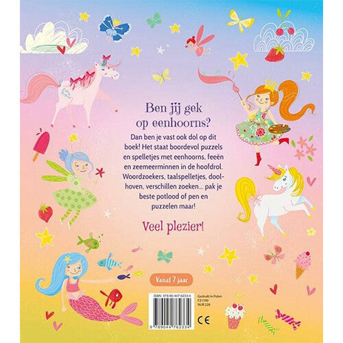 uitgeverij deltas mijn magische unicorn spelletjesboek | 0603058 | 9