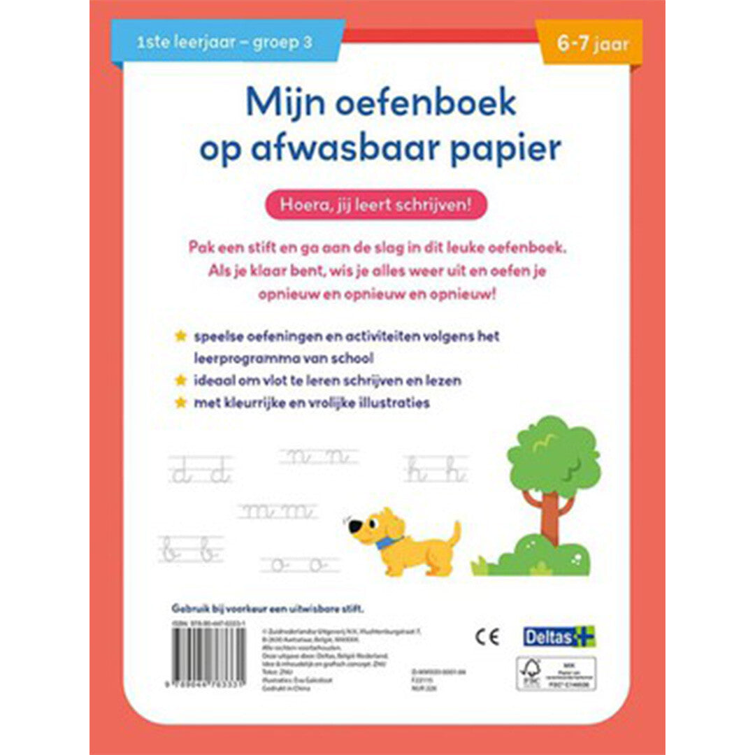 uitgeverij deltas mijn oefenboek - ik leer al schrijven | 0620612 | 5