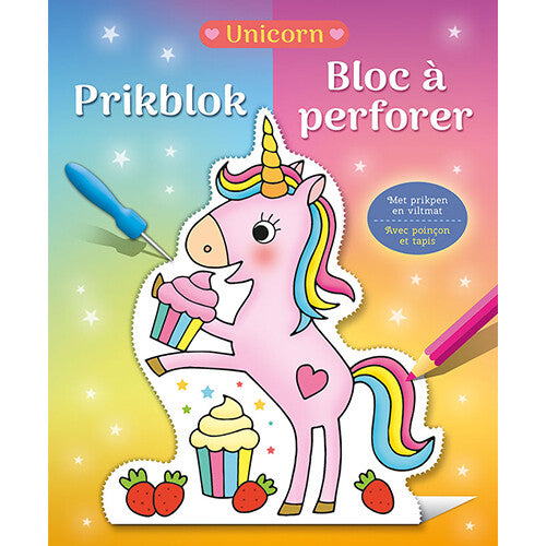 uitgeverij deltas prikblok - eenhoorn   | 0601580 | 0