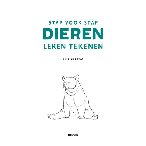 uitgeverij deltas stap voor stap dieren leren tekenen | 0101946 | 1