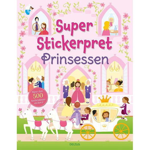 uitgeverij deltas super stickerpret - prinsessen | 0664185 | 0