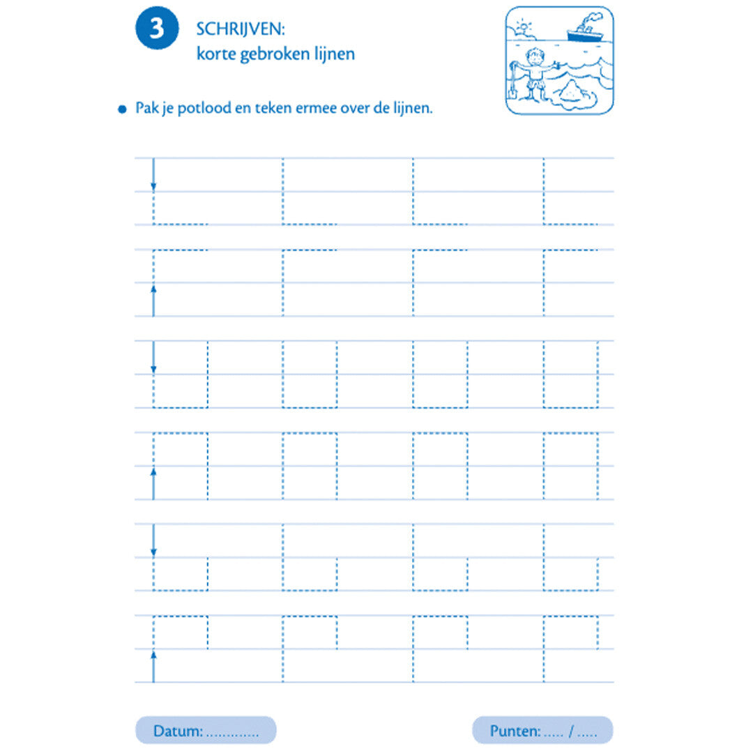 uitgeverij deltas vakantie oefenblaadjes - naar groep 3  | 0640316 HD najaar 24 | 3