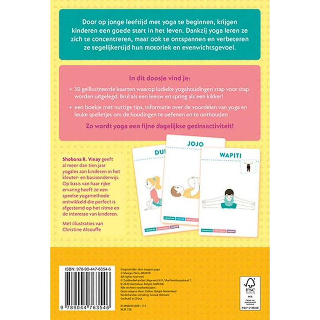 uitgeverij deltas yoga voor kinderen kaarten | 0042524 | 5