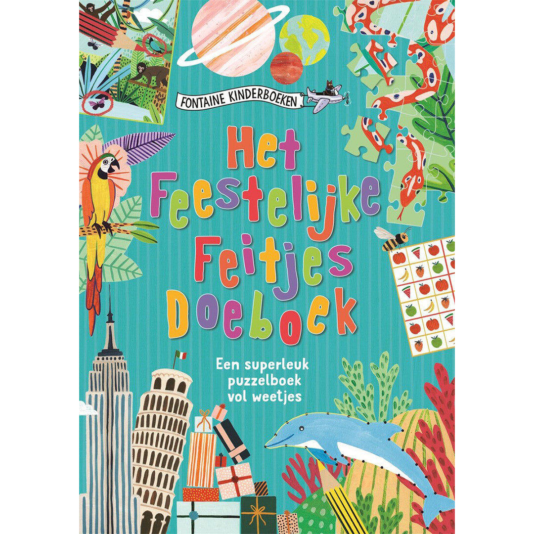 uitgeverij fontaine het feestelijke feitjes doeboek | 1344292 | 0