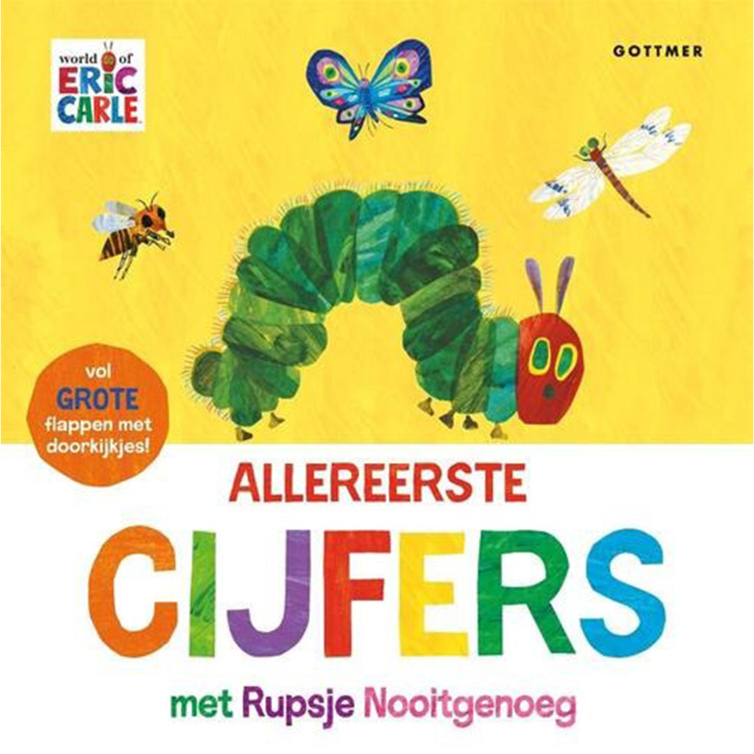 uitgeverij gottmer allereerste cijfers met rupsje nooitgenoeg | 1