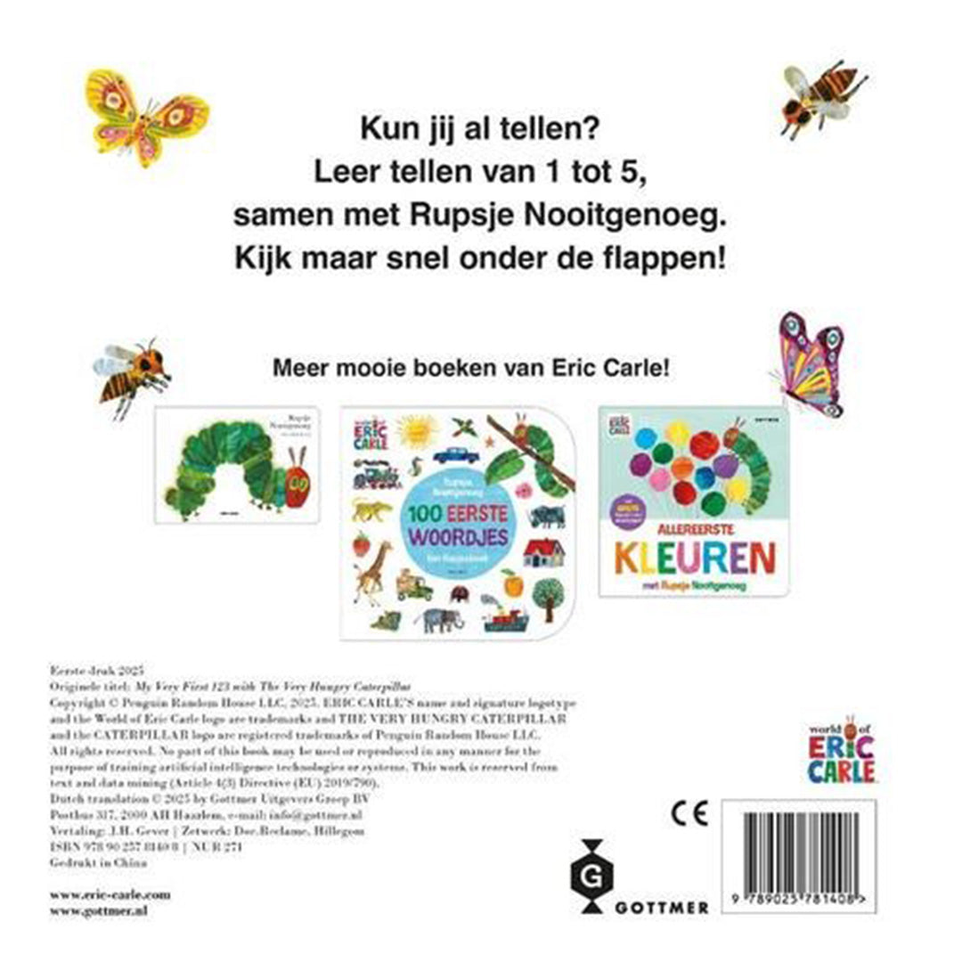 uitgeverij gottmer allereerste cijfers met rupsje nooitgenoeg | 5