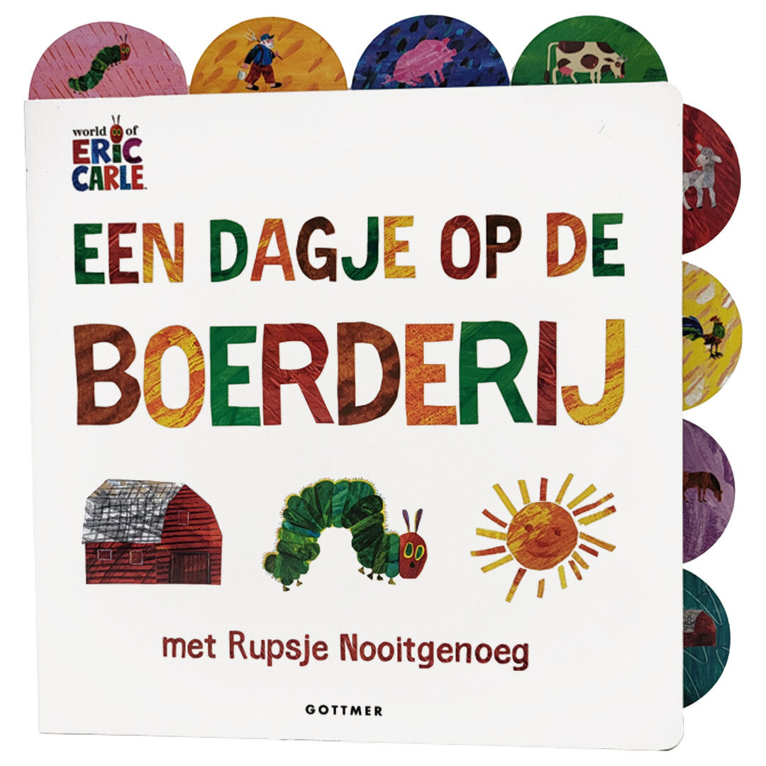 uitgeverij gottmer een dagje op de boerderij met rupsje nooitgenoeg | 1607743 | 0