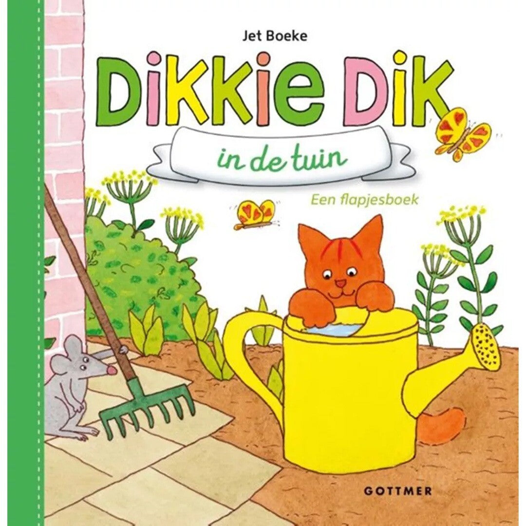 uitgeverij gottmer flapjesboek dikkie dik in de tuin | 1607081 | 0