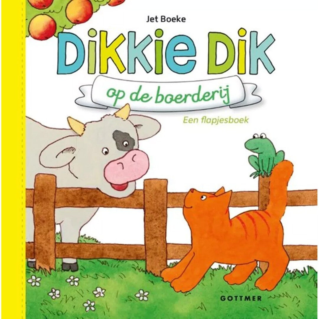 uitgeverij gottmer flapjesboek dikkie dik op de boerderij | 1607084 | 0