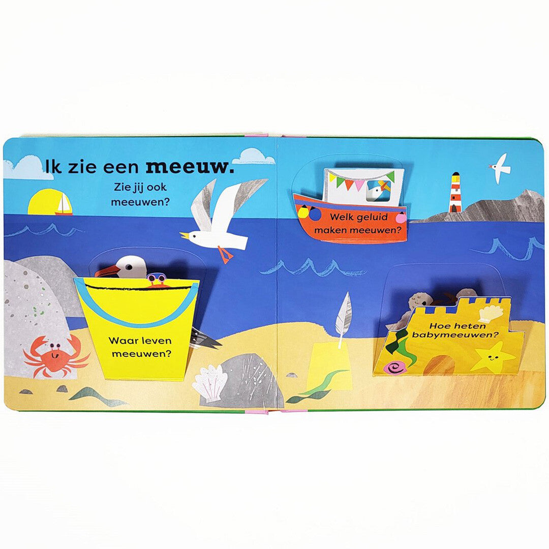 uitgeverij gottmer flapjesboek ik zie een eend | 1607854 | 3