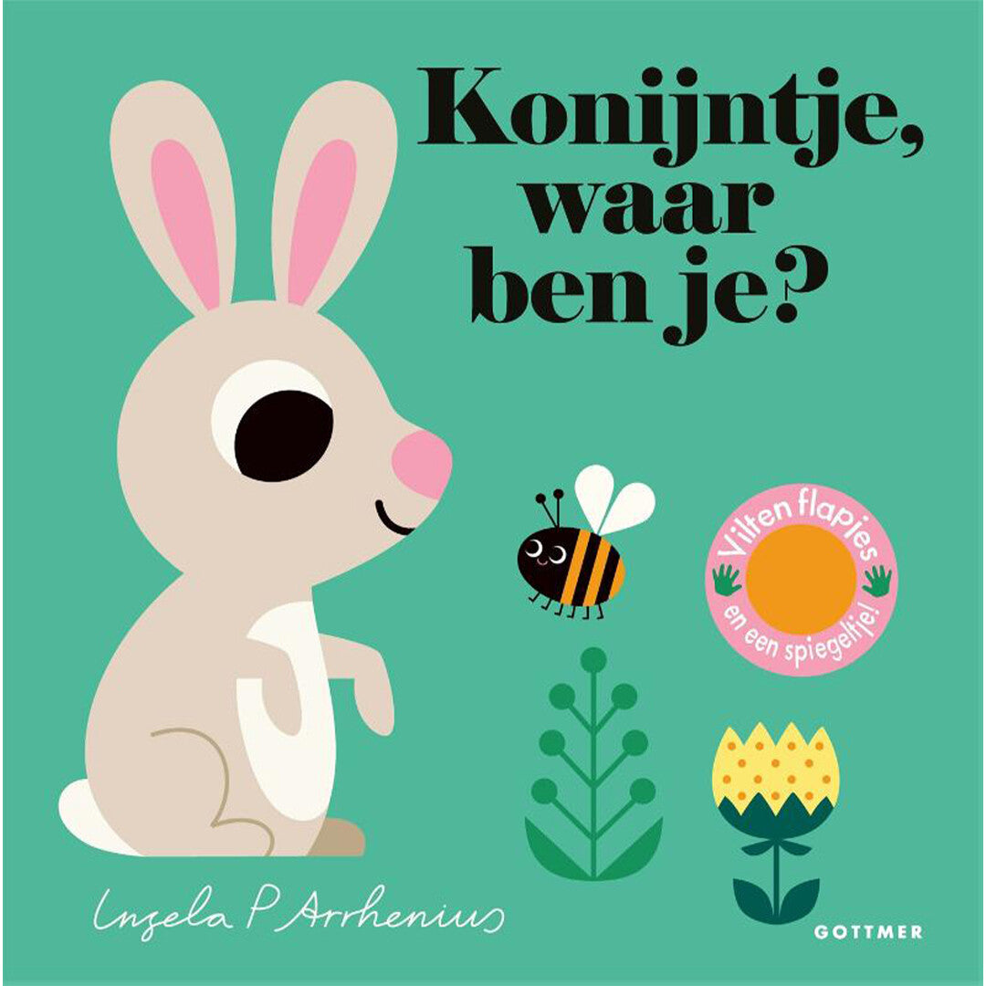 uitgeverij gottmer flapjesboek konijntje, waar ben je? | 1607714 | 0