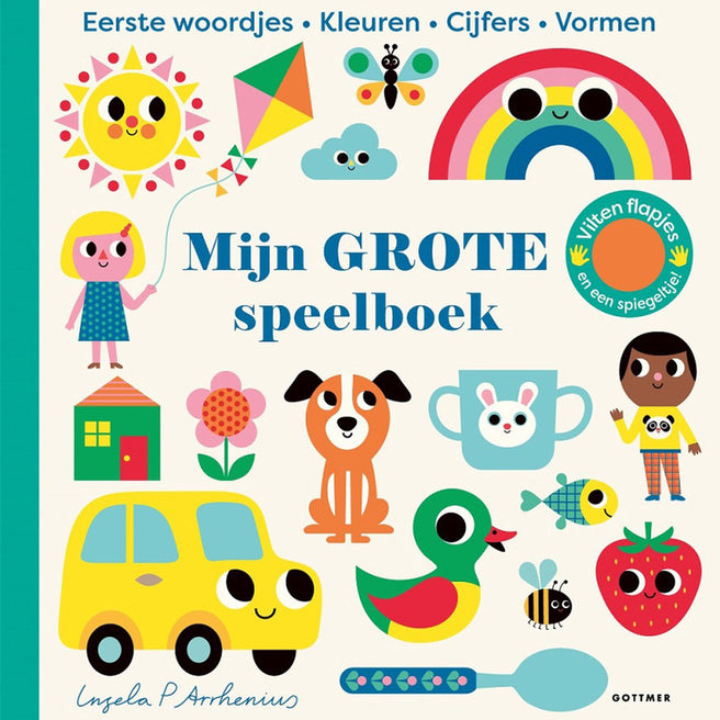 uitgeverij gottmer flapjesboek mijn grote speelboek | 1607787 | 0