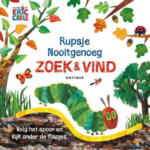 uitgeverij gottmer flapjesboek rupsje nooitgenoeg zoek en vind | 1607262 | 0