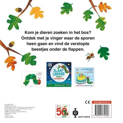 uitgeverij gottmer flapjesboek rupsje nooitgenoeg zoek en vind | 1607262 | 1