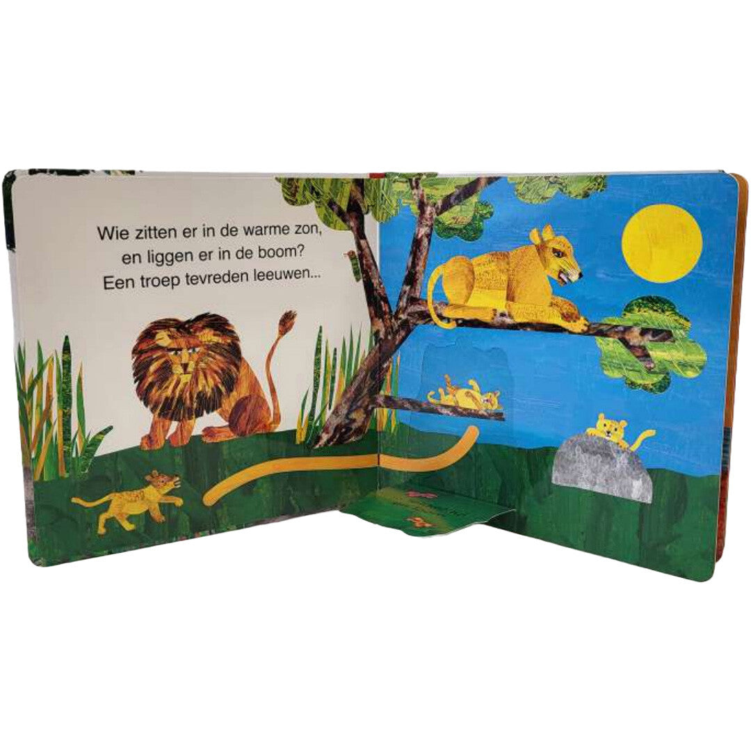 uitgeverij gottmer flapjesboek rupsje nooitgenoeg - zoek & vind wilde dieren | 1607737 | 1