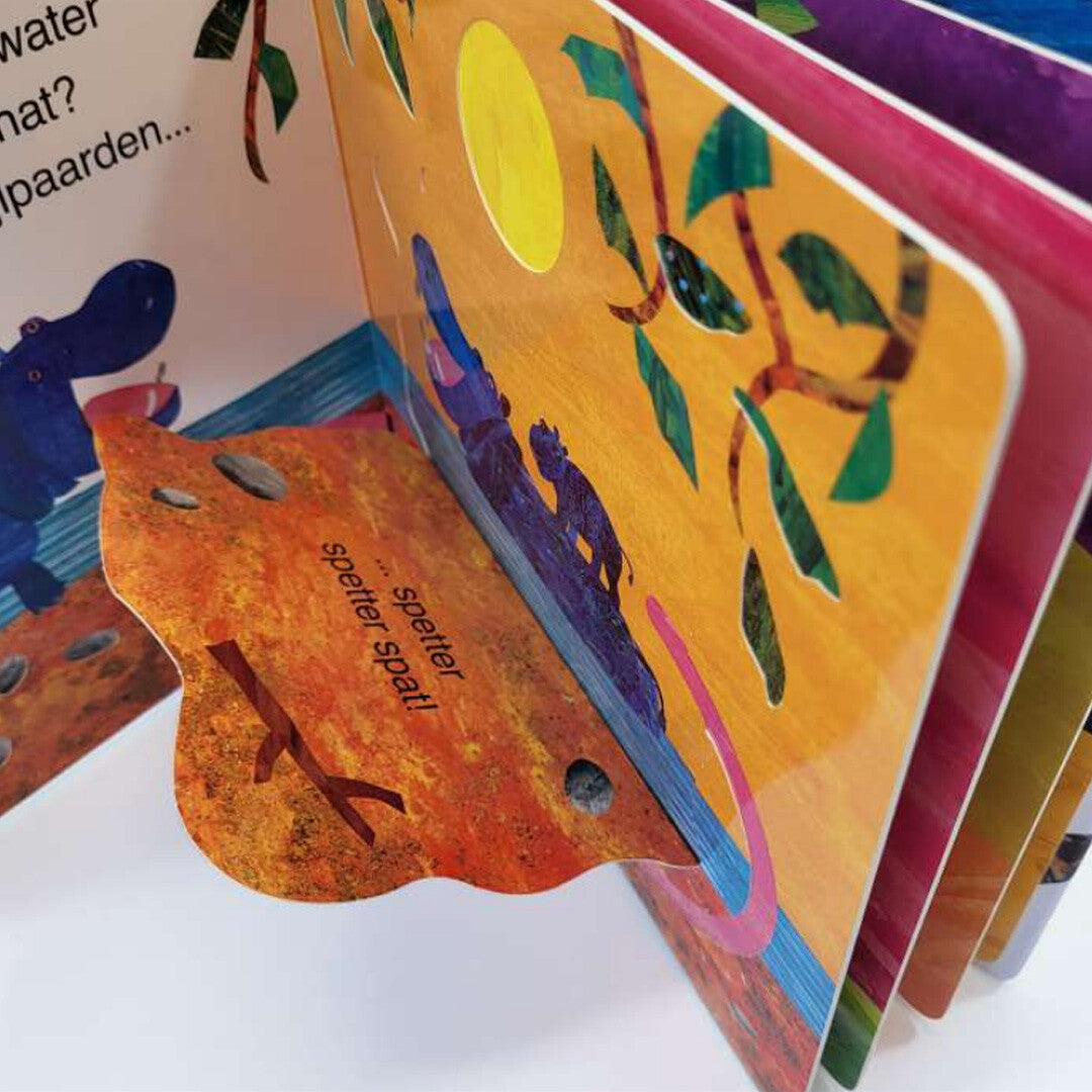 uitgeverij gottmer flapjesboek rupsje nooitgenoeg - zoek & vind wilde dieren | 1607737 | 4