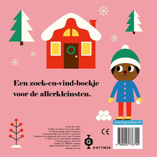 uitgeverij gottmer flapjesboek sneeuwpop, waar ben je? | 1607679 | 1