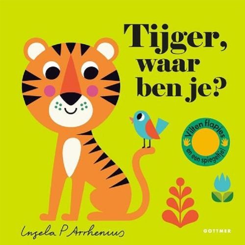 uitgeverij gottmer flapjesboek tijger, waar ben je? | 1607260 | 0