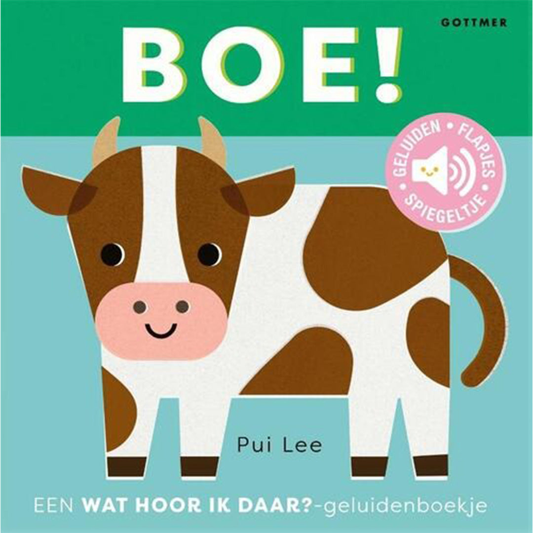 uitgeverij gottmer geluidenboek boe! | 1